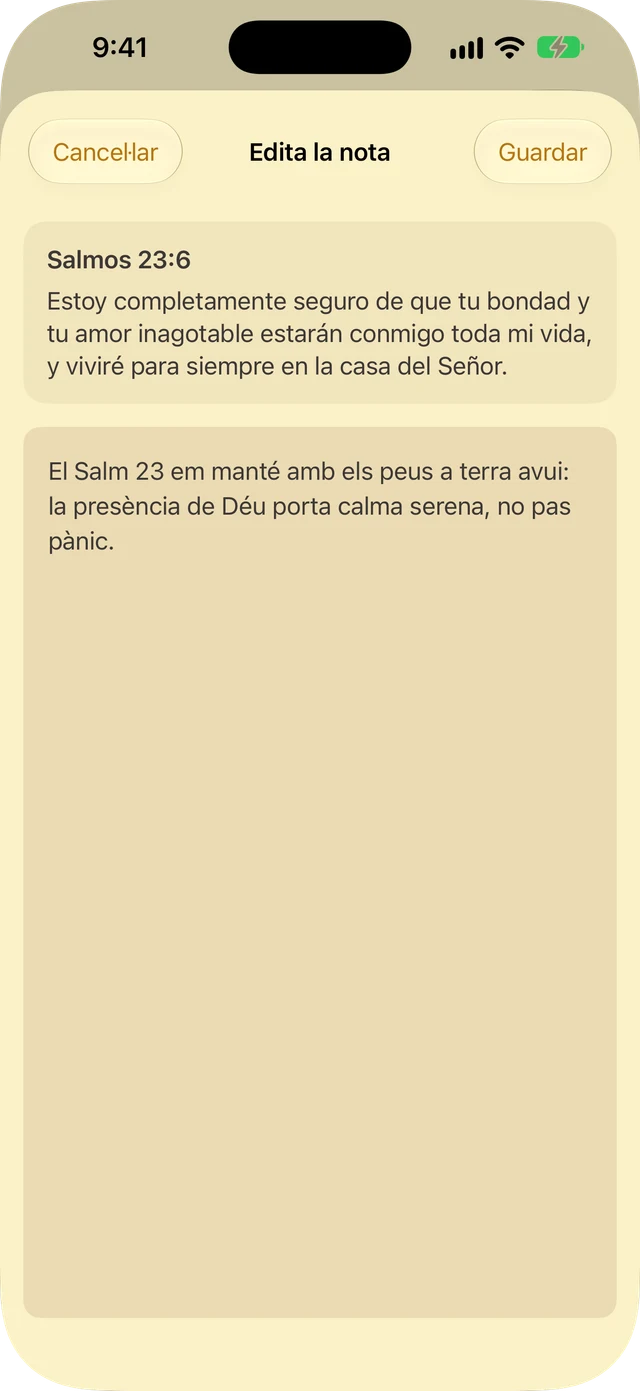 Notes i ressaltats
