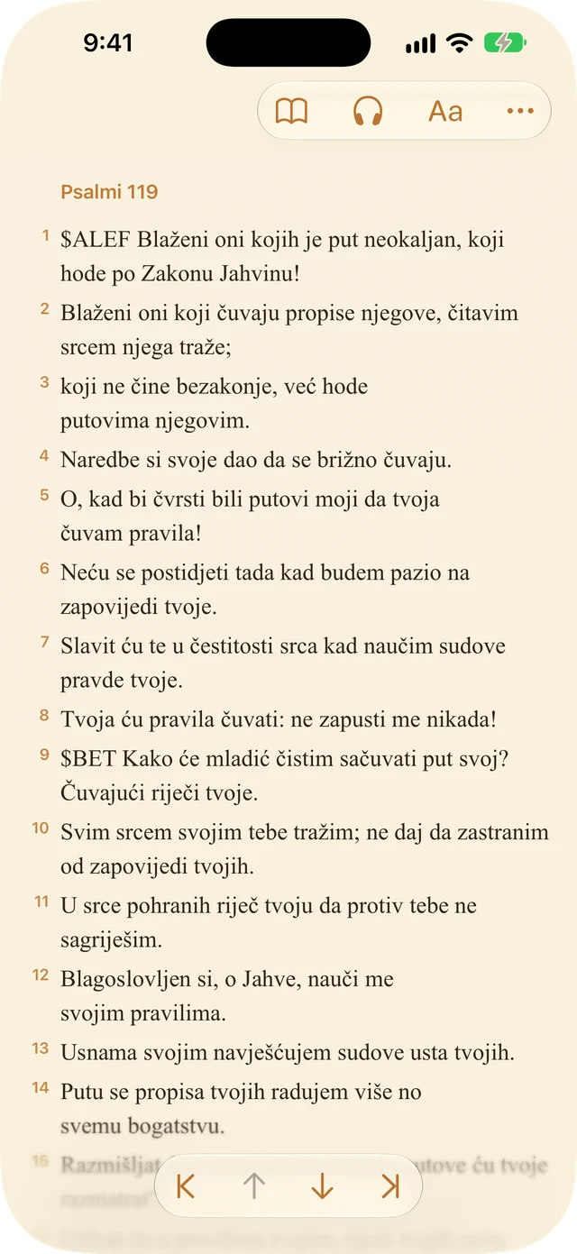 Postavke čitača