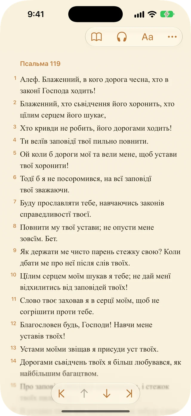 Налаштування читальника