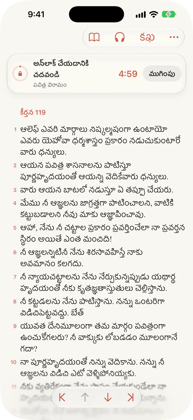 చదువుతున్నప్పుడు అంతరాయాలను బ్లాక్ చేయండి.