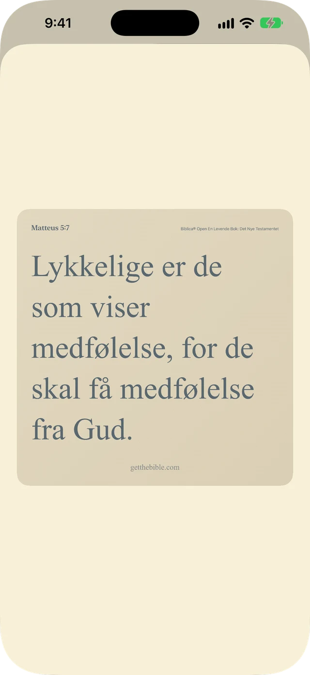 Del vers, notat og bønner.
