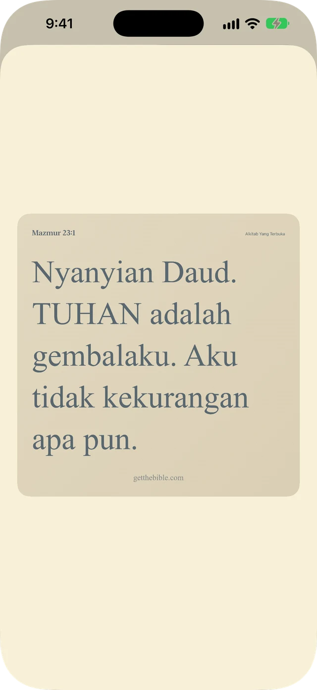 Bagikan ayat, catatan, dan doa.