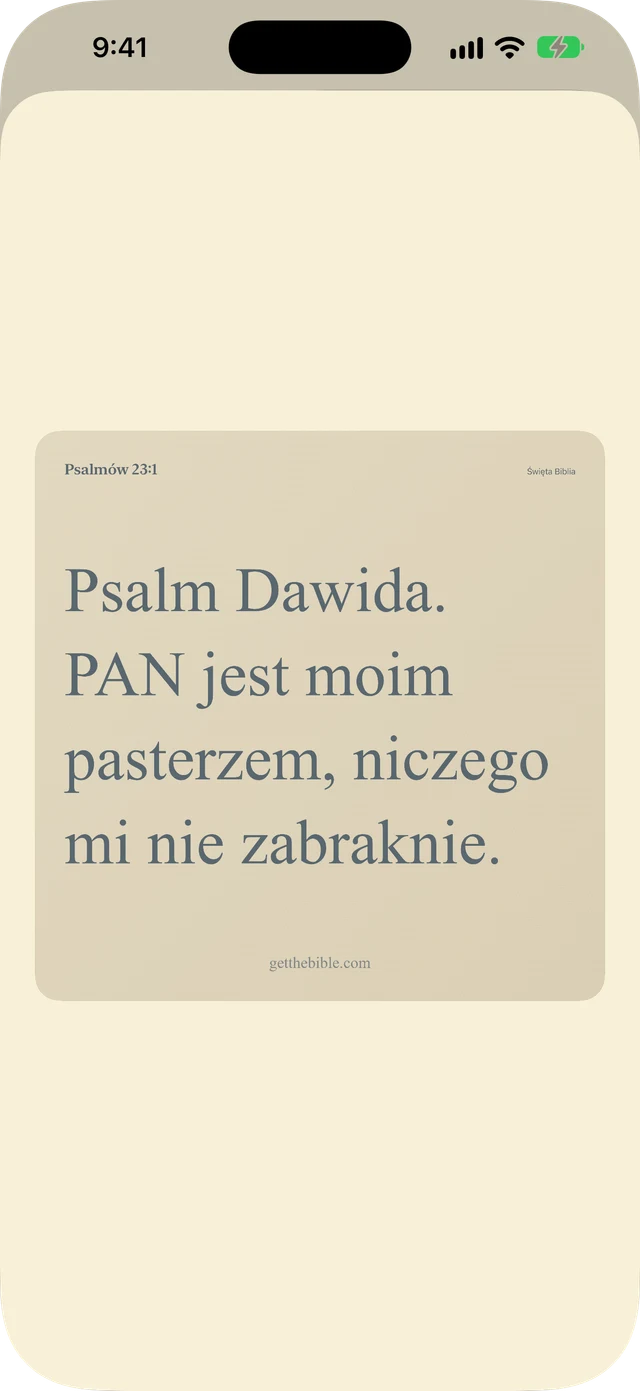 Udostępniaj wersety, notatki i modlitwy.
