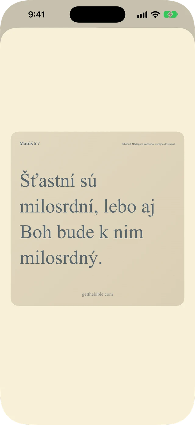 Zdieľajte verše, poznámky a modlitby.
