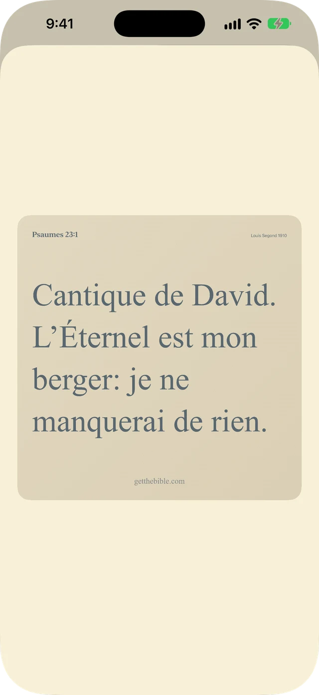 Partagez des versets, des notes et des prières.