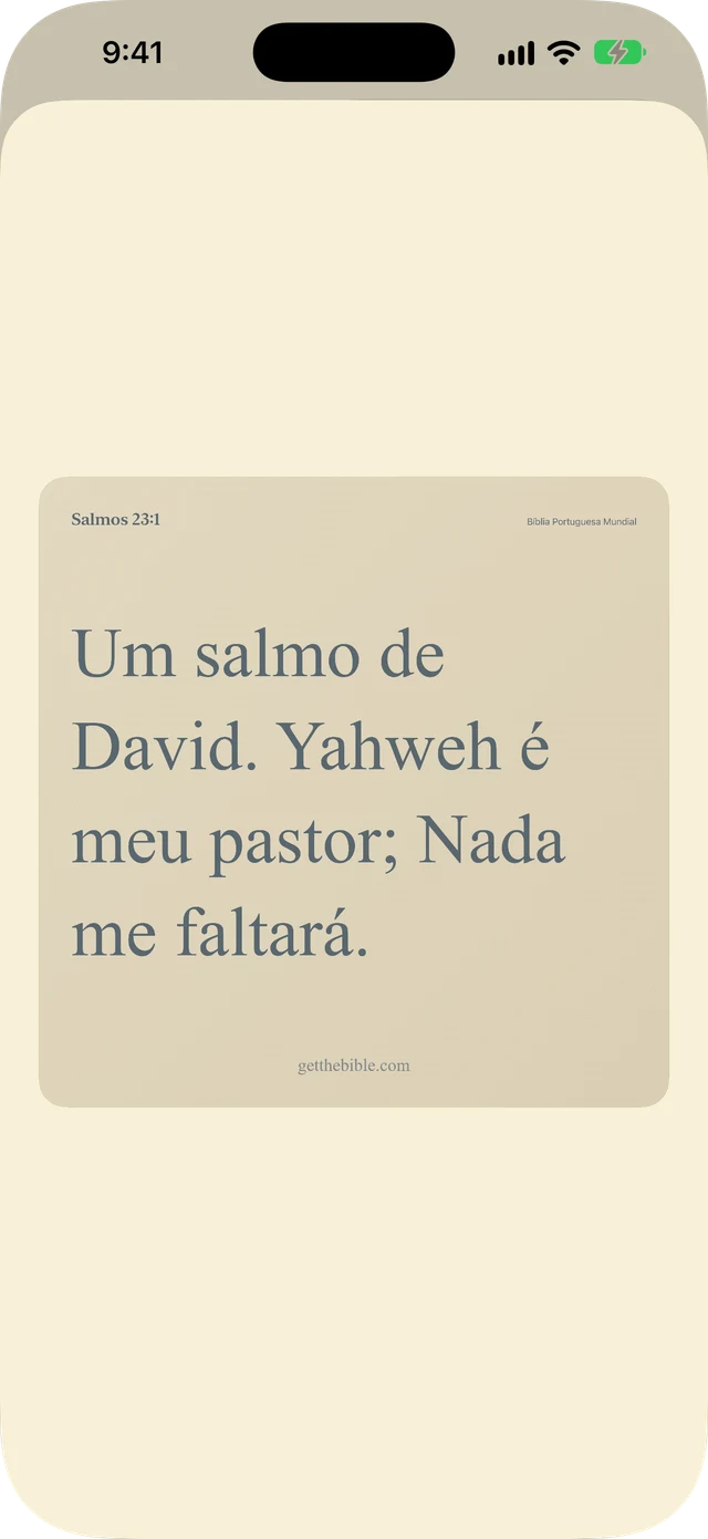 Partilhe versículos, notas e orações.